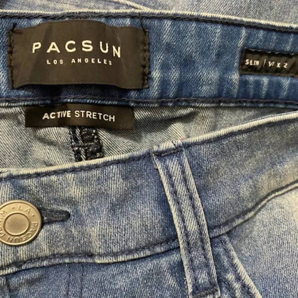 PacSun Slim Active Stretch jeans, size 34/32